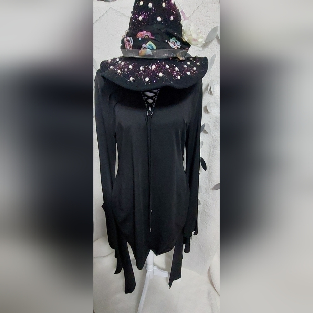 Halloween/Gothic Batwing Black Dress